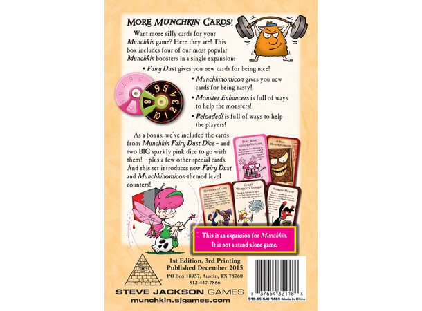 Munchkin Game Changers Expansion Ekspansion til Munchkin 