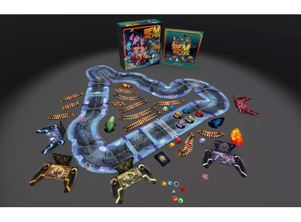 REM Racers Brætspil 