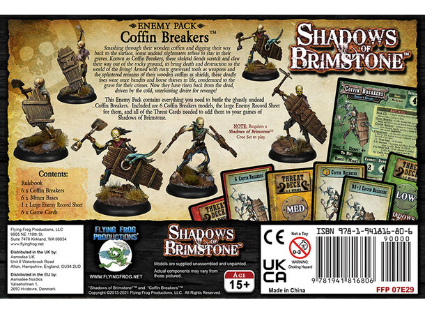 Shadows of Brimstone Coffin Breakers Exp Ekspansion til Shadows of Brimstone 