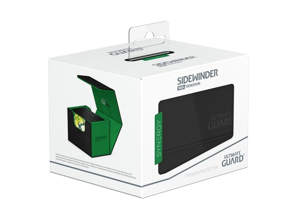 Sidewinder 100+ Synergy Sort/Grøn Ultimate Guard 