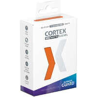 Sleeves Cortex Orange MAT x100 66x91 Ultimate Guard Standard Size