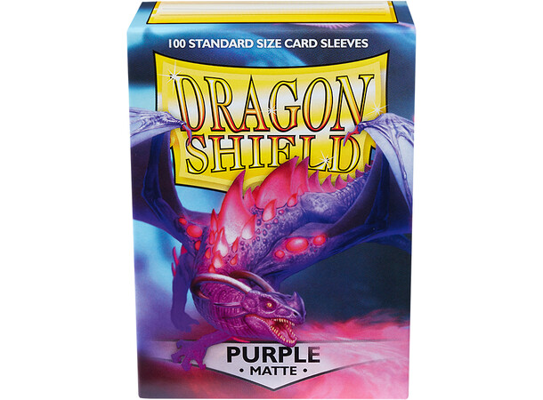 Sleeves Mat Lilla x100 66x91 Dragon Shield 