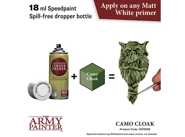 Speedpaint 2.0 Camo Cloak Army Painter - 18 ml 