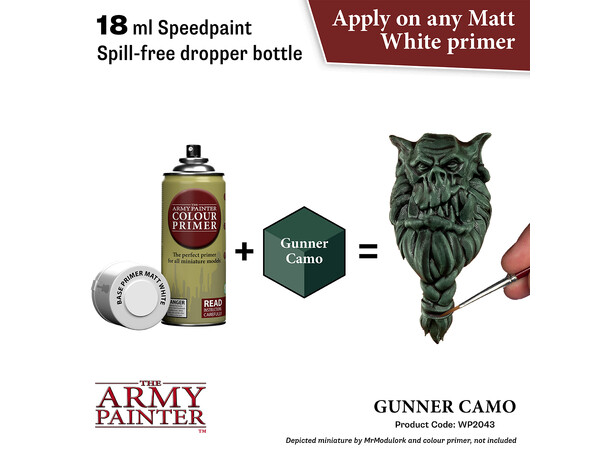 Speedpaint 2.0 Gunner Camo Army Painter - 18 ml 