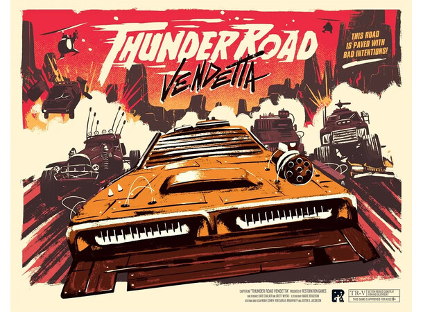 Thunder Road Vendetta Brætspil 