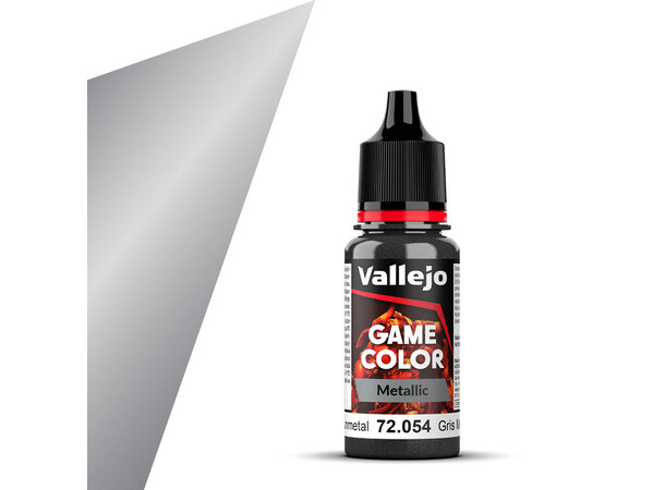 Vallejo Game Color Dark Gunmetal 18 ml - Metallic 