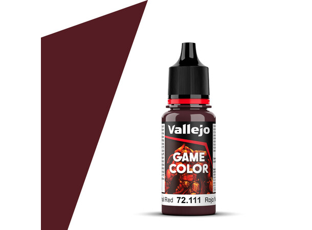 Vallejo Game Color Nocturnal Red 18 ml 