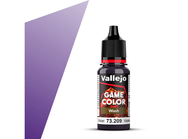 Vallejo Game Color Violet Wash 18 ml - Wash 