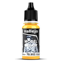 Vallejo Model Color Flat Yellow Svarer til 4642AP|4645AP|4721AP|XF-2