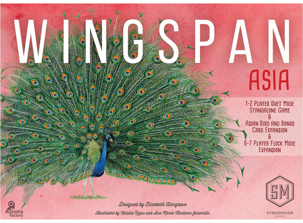 Wingspan Asia Expansion Selvstændig Ekspansion til Wingspan 