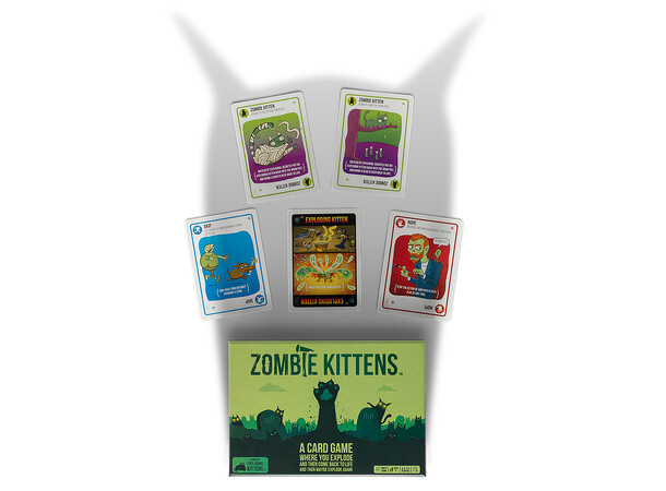 Zombie Kittens Kortspil Dansk udgave 