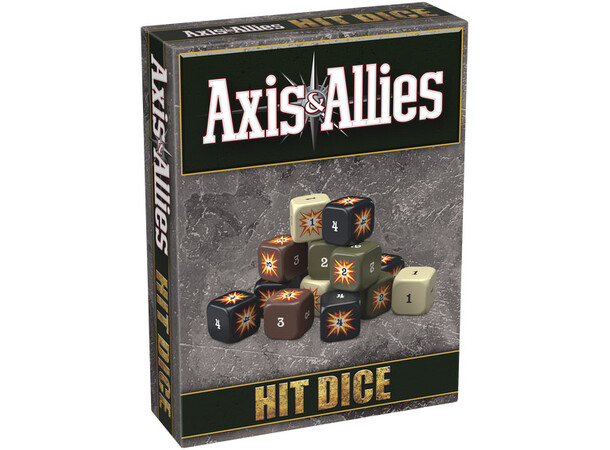 Axis & Allies Hit Dice - 72 stk 
