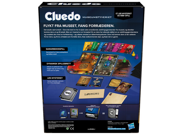 Cluedo Myseumstyveriet - NORSK 