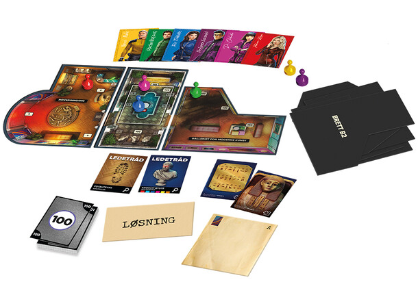 Cluedo Myseumstyveriet - NORSK 