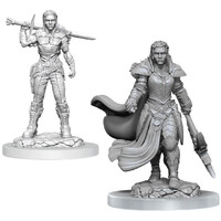 D&D Figur Nolzur Orc Fighter Female Nolzur's Marvelous Miniatures