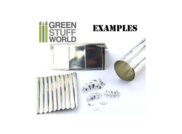 Formbar metalfolie - 10x45 cm Green Stuff World 