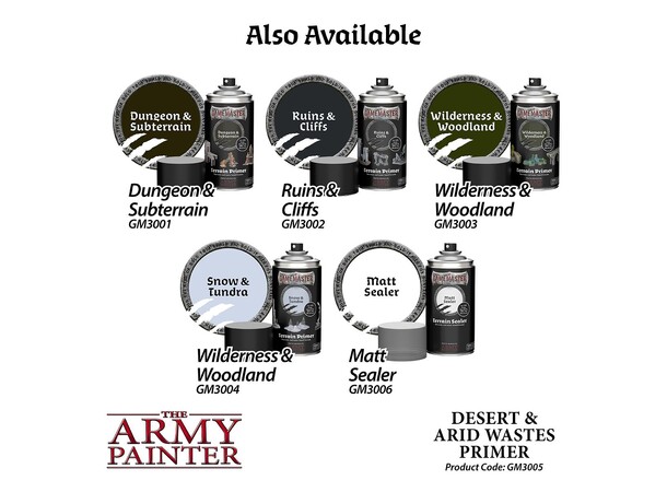GameMaster Primer Desert & Arid Wastes The Army Painter Terrain Primer 300 ml 
