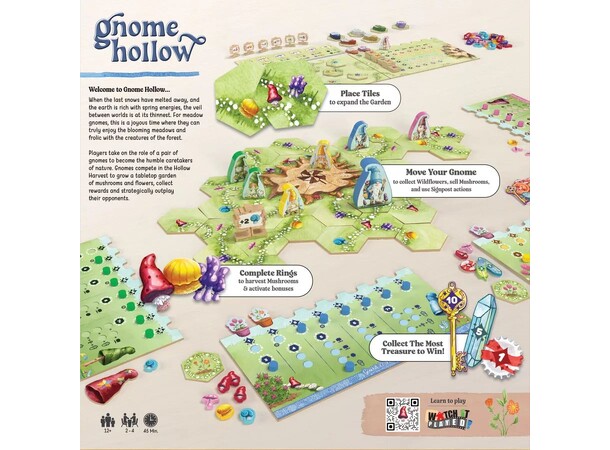 Gnome Hollow Brætspil 