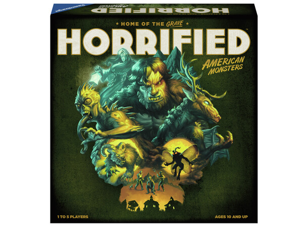 Horrified American Monsters Brætspil 