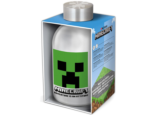 Minecraft-glasflaske 620 ml 