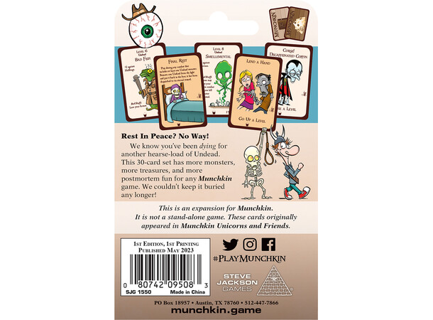 Munchkin Deathly Pail Expansion Ekspansion til Munchkin 