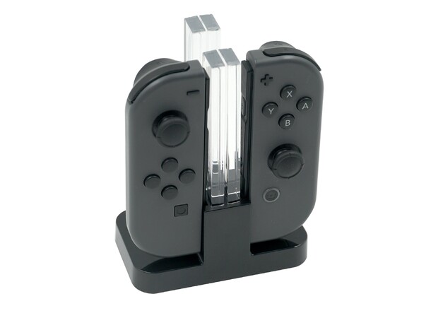 Opladestation Nintendo Switch Joy-Con Oplad op til 4 controllere på én gang 