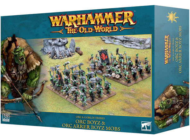 Orc & Goblin Tribes Ork Boyz & Arrer Boy Warhammer The Old World 
