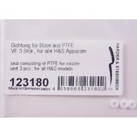 Pakningssæt H&S PTFE til dyse 3 stk Harder & Steenbeck 123180