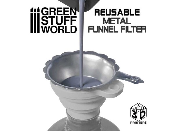 Resin Filtertrakt for 3D-Printing Green Stuff World 