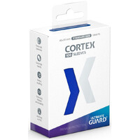 Sleeves Cortex Blå 100 stk - 66x91 Ultimate Guard Standard Size