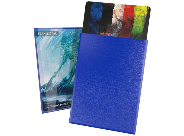 Sleeves Cortex Blå 100 stk - 66x91 Ultimate Guard Standard Size 