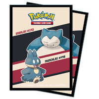 Sleeves Pokemon Snorlax/Munchlax 66x91 Ultra Pro Pokemon deck beskyttelse