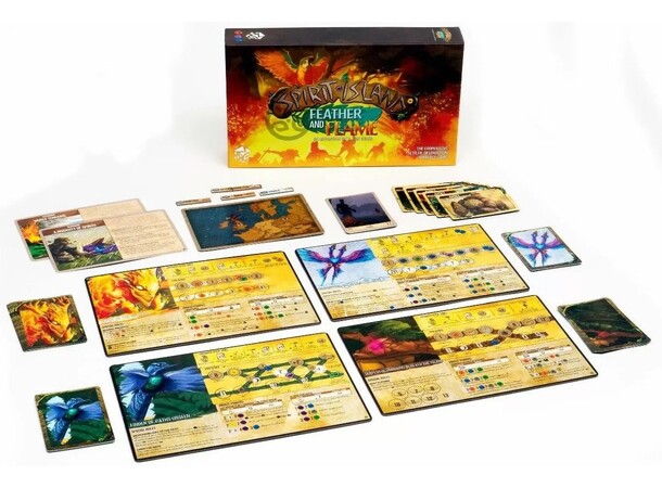 Spirit Island Feather & Flame Expansion Ekspansion til Spirit Island 