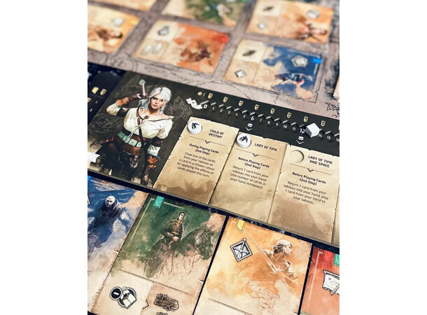 The Witcher Path of Destiny Deluxe Ed. Brætspil 