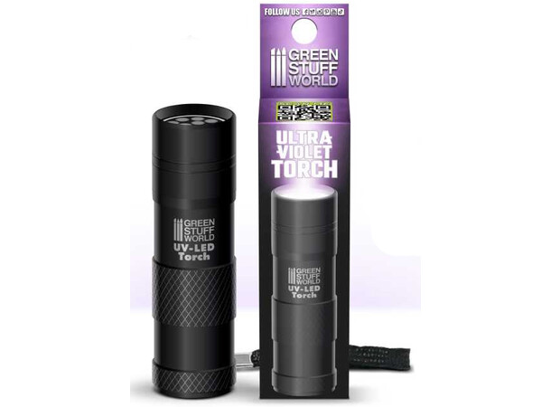 Ultraviolet Torch - UV Lommelygte Green Stuff World 