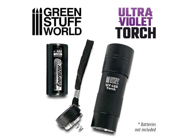 Ultraviolet Torch - UV Lommelygte Green Stuff World 