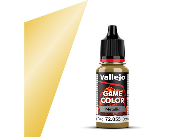 Vallejo Game Color Polished Gold 18 ml - Metallic 