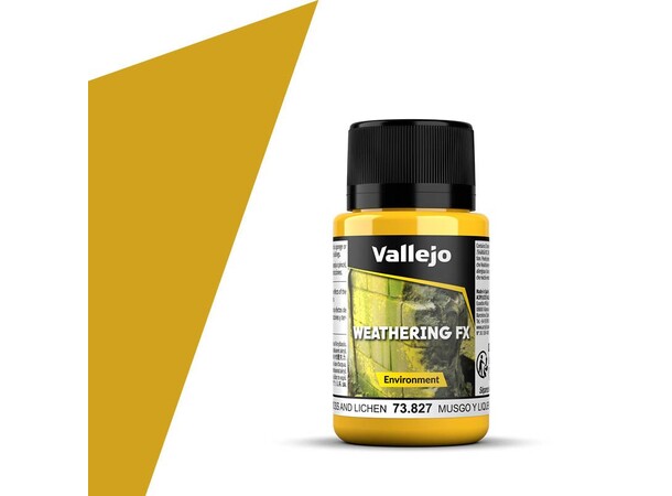 Vallejo Miljø Mos & Lav - 40 ml Weathering Effects - Acrylic 