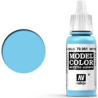 Vallejo Model Color Sky Blue 17 ml Svarer til 4650AP | X-14
