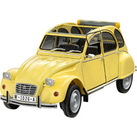 007 Citroën 2 CV Startersæt James Bond Revell 1:24 byggesæt