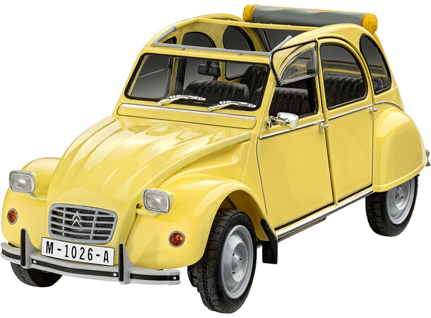 007 Citroën 2 CV Startersæt James Bond Revell 1:24 byggesæt 