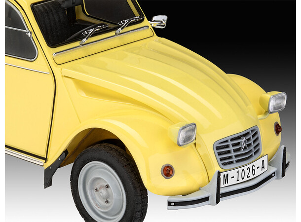 007 Citroën 2 CV Startersæt James Bond Revell 1:24 byggesæt 