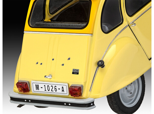 007 Citroën 2 CV Startersæt James Bond Revell 1:24 byggesæt 