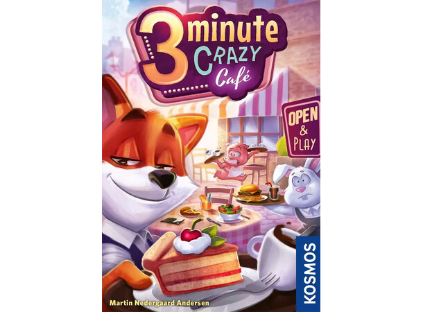 3 Minute Crazy Cafe Brætspil 