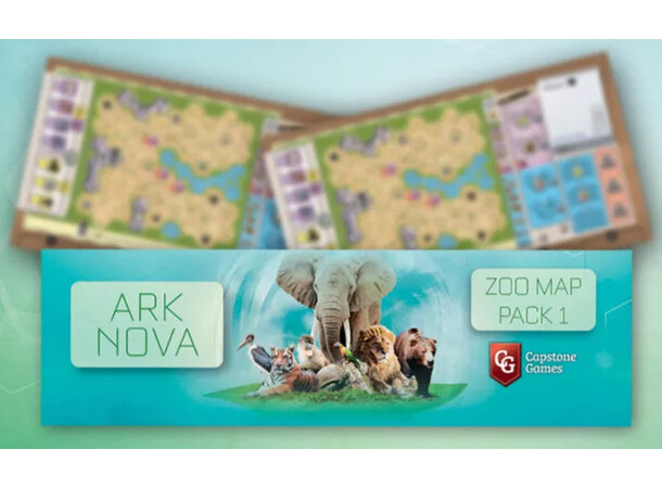 Ark Nova Zoo Map Pack 1 Expansion Ekspansion til Ark Nova 