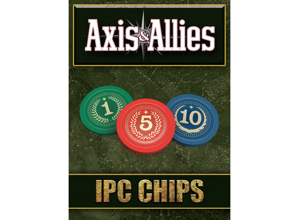 Axis & Allies IPC-chips – 75 stk 