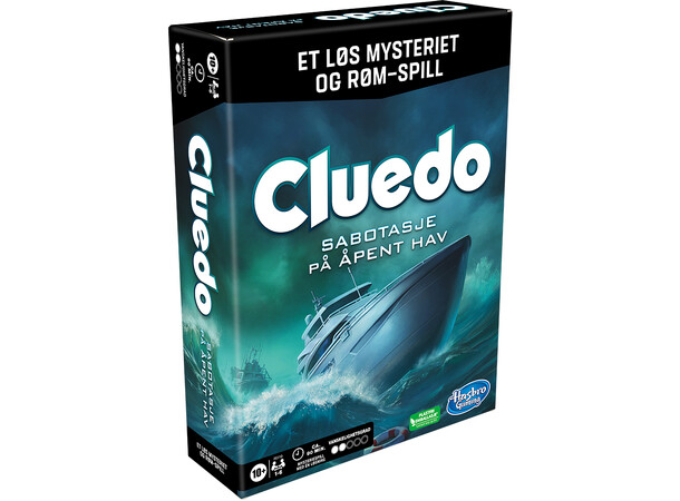Cluedo Sabotasje på åpent hav - NORSK 