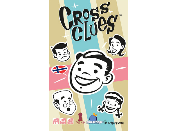Cross Clues Brætspil - Norsk 