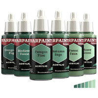 Flexible Triad Desaturated Cool Greens Army Painter Warpaints Fanatic