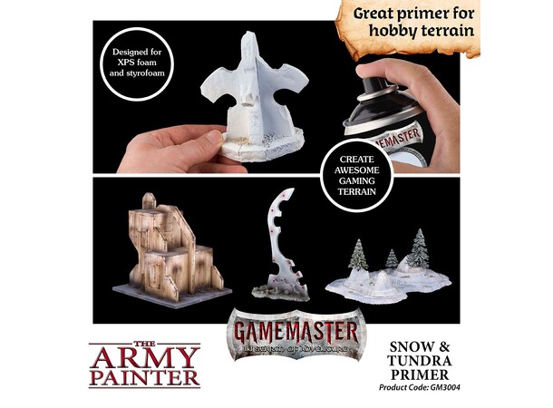 GameMaster Primer Snow & Tundra The Army Painter Terrain Primer 300 ml 